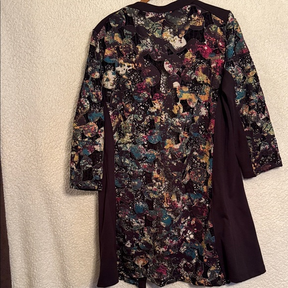 Multiples Multicolor Patterned Jacket - Picture 6 of 6